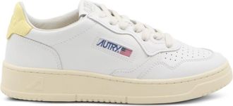 Autry White Leather Sneakers