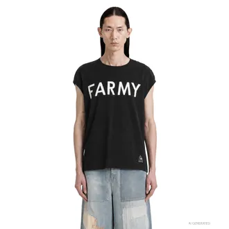 KAPITAL 20/-Jersey KATABIRA Sleeveless BIG-T (Farmy)