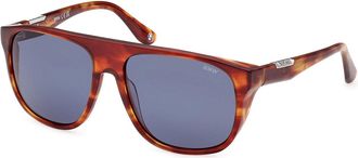 BMW BW0041-H 54V Mens Sunglasses Tortoiseshell Size 58