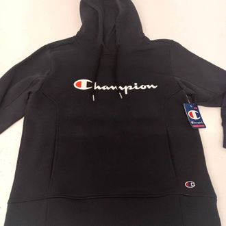 Champion Mens Super Fleece Hoodie In Navy