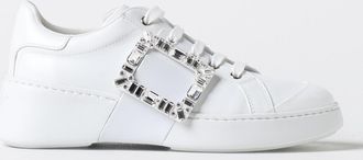 Roger Vivier Sneakers Viv Skate Roger Vivier in pelle con fibbia gioiello