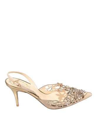 Rene Caovilla With Heel Beige