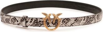 Pinko Love Berry H2 Belt - Dames - Riemen - Veelkleurig - S - Leer - Accessoires
