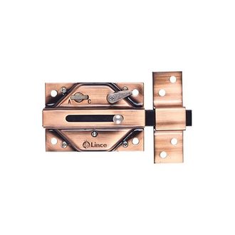 Lince Lince - Cerrojo Sobreponer 74x85mm 2930cv Cobre Viejo Con Condena
