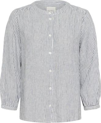 Part Two Gestreepte Oceaan Blouse met 3/4 Mouwen - Dames - Blouses - Veelkleurig - XS - Overhemden