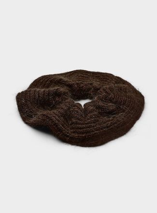 Simons Womens Large wool-like scrunchie