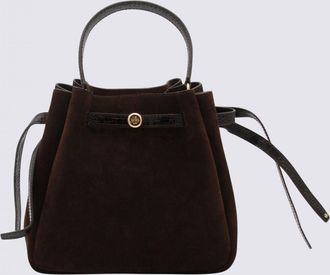 Tory Burch Borsa Romy in camoscio