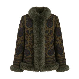 Antik Batik Pauline Jacket - Jackets - Mujer - Verde - M