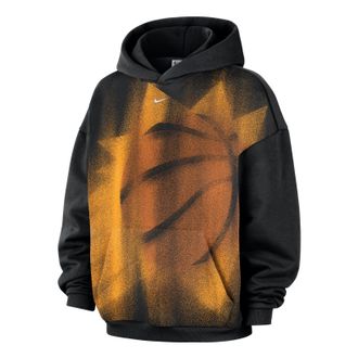 Nike Phoenix Suns Standard Issue Fleece Hoodie Black White IQ2582-010