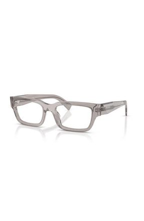 Prada 54mm Rectangle optical glasses in Grey at Nordstrom