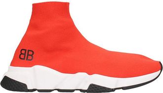 Balenciaga Sneakers Snaker speed in tecnico rosso