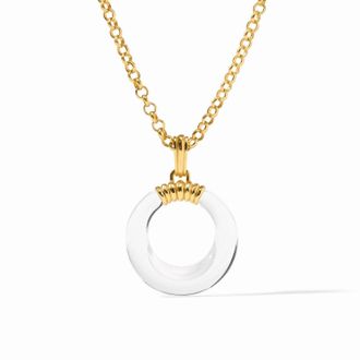Julie Vos Womens Madison Statement Pendant In Gold