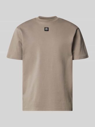 HUGO BOSS Regular Fit T-Shirt aus reiner Baumwolle Modell DALILE in Mittelbraun, Gr&ouml;&szlig;e XXL
