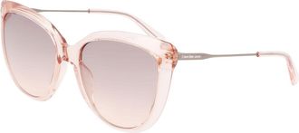 Calvin Klein Jeans CKJ22602S 671 Mens Sunglasses Pink Size 57