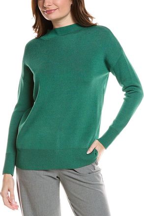 Lafayette 148 New York Relaxed Wide Stripe Sweater