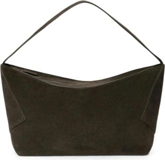 STUDIO NICHOLSON Hagu Su&egrave;de Tas - Dames - Schoudertassen - Bruin - ONE Size - Su&egrave;de - Tassen