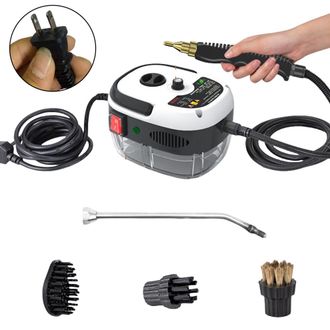 OEM Limpiador A Vapor De 2500 W, Herramienta De Limpieza Para Coches - Blanco