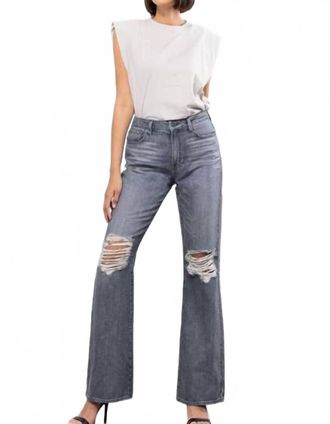 Hidden Jeans Happi Flare Jeans In Gray
