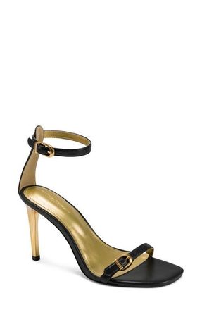 DKNY Pryce Ankle Strap Sandal in Black at Nordstrom, Size 7.5