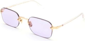 Gast Domsa Zonnebril - unisex - Zonnebrillen - Geel - 52 MM - Accessoires