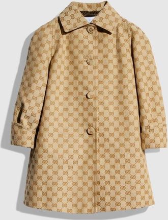 Gucci Kids - GG Canvas Coat, Beige