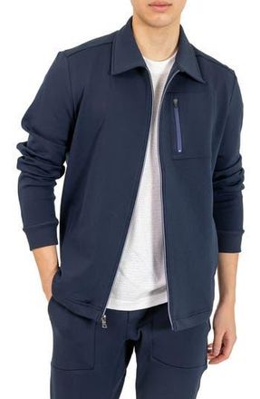 PinoPorte Stretch Cotton Blend Jacket in Navy at Nordstrom Rack, Size Xx-Large