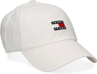 Tommy Jeans embroidered-logo baseball cap - women - Cotton - One Size - White
