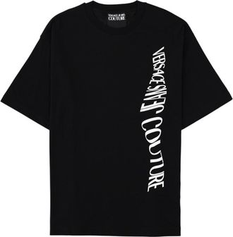 Versace Jeans Couture Black Crew Neck T-Shirt