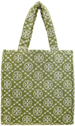 Tory Burch T Monogram Terry Tote Bag