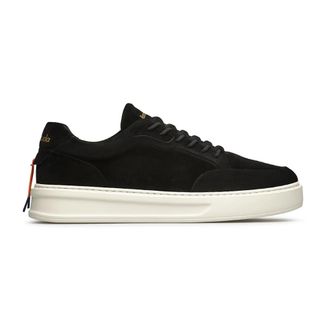 Barracuda Black Suede Slip-On Trainers