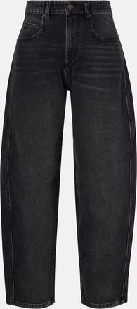 Isabel Marant Jeans barrel Oriane a vita media