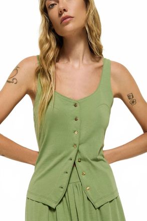 Nation Ltd Brya Tank Top In Loden