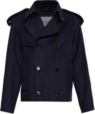 Burberry Hombre, Abrigos, Azul, Talla: L