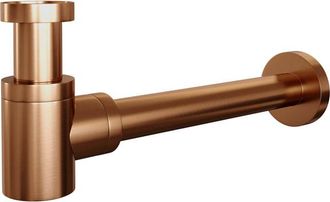 Marcel Breuer Copper Edition Design Sifon - compact - PVD - geborsteld koper