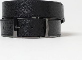 Emporio Armani Cintura Armani Exchange reversibile in pelle