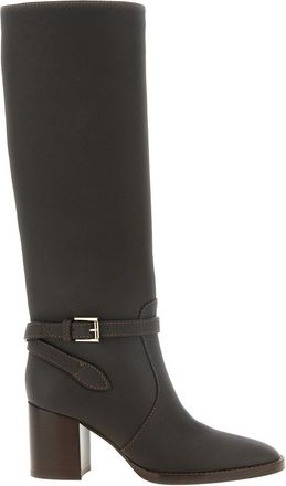 Gianvito Rossi Brown Luxor High Boots
