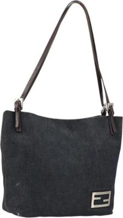 Fendi Pre-owned Vintage Tote Bag - Dames - Vintage Schoudertas - Zwart - ONE Size - Leer - Vintage
