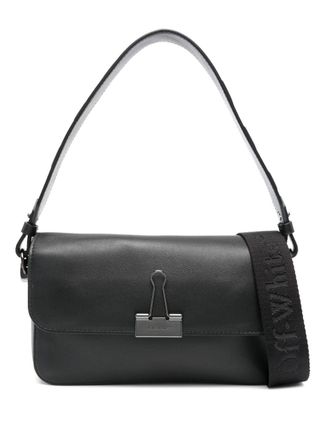 Off-white medium Soft Binder tote bag - women - Lambskin/Cotton/Acrylic - One Size - Brown