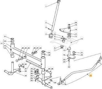 STIGA Sports Varilla De Direcci&oacute;n Nj102 15 Original Stiga - 382000610/0