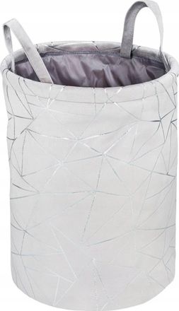 WENKO Samira Cesto De Ropa Gris Claro 70 L