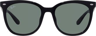 Ray-Ban Dark Green Square Unisex Sunglasses RB4379D 601/71 55