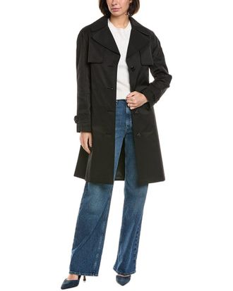 Via Spiga Belted Trench Coat