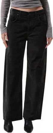 Citizens Of Humanity Ayla Baggy Pants In Olive Leaf