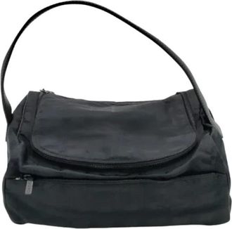Chanel Pre-owned Nylon chanel-bags - Dames - Vintage Handtas - Zwart - ONE Size - Nylon - Vintage