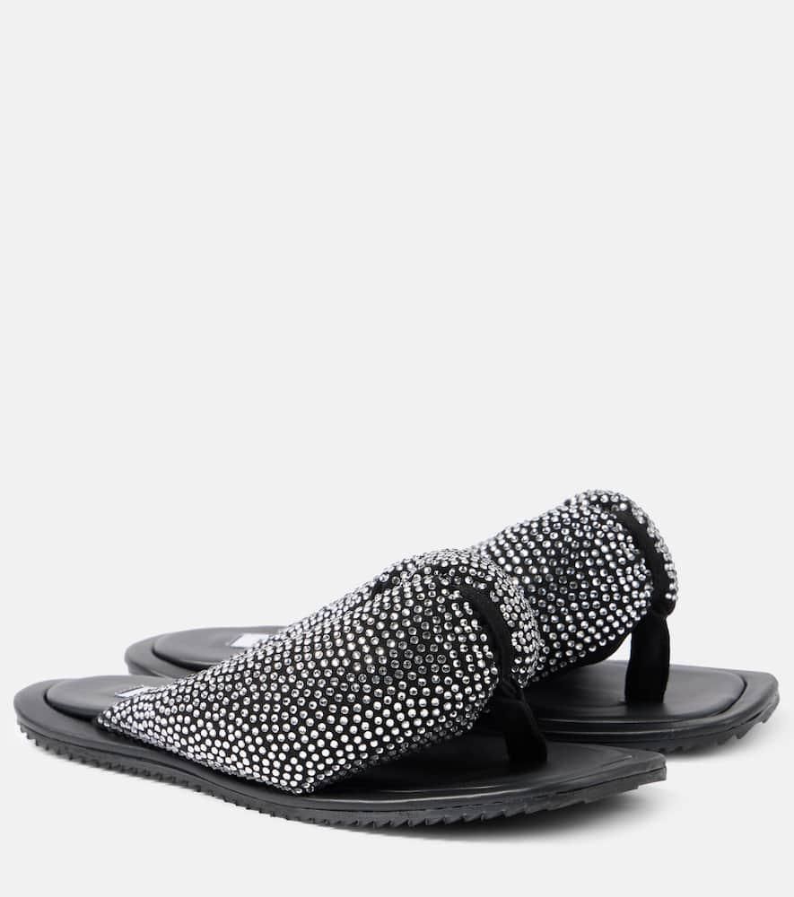 サンダル・ミュール THE ATTICO Women Sandals 248WS838 V015100 Black Bes' sandal 65mm for Women | THE ATTICO®