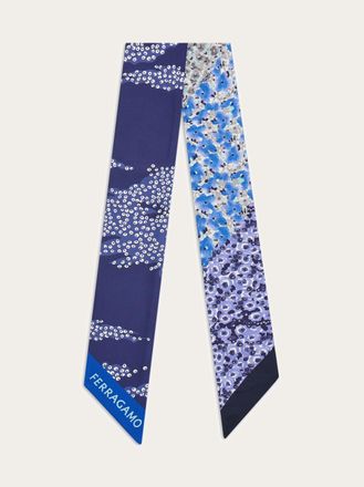 Ferragamo Women Palazzo Spini Feroni print bandeau Blue