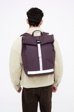 Lefrik Lars Roll Backpack in Wine at Nordstrom