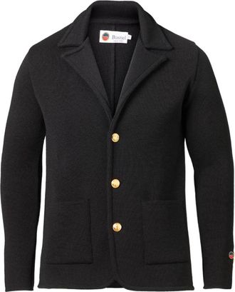 Busnel David Jacket - Heren - Mantel - Zwart - 2XL - Wol - Jassen