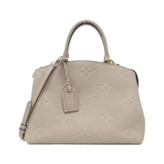 Louis Vuitton Pre-owned Monogram Empreinte Gran Pala Bag - Dames - Pre-owned - Beige - Maat: ONE Size Leer