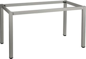 OEM Estructura De Escritorio O Mesa Con Pata Cuadrada Ny-a057/156/k - 156x66 Cm, Aluminio
